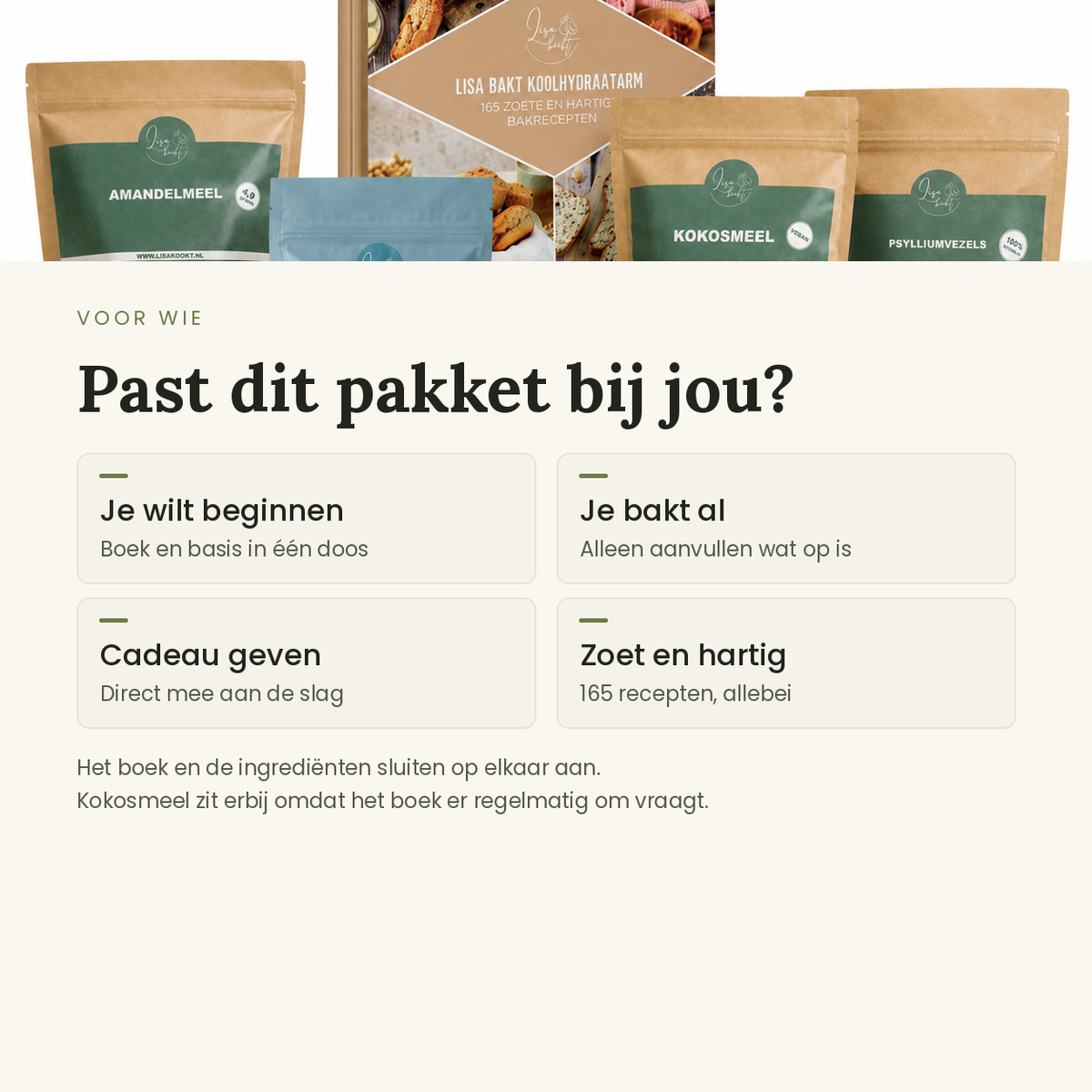 Voor wie het Bakpakket XL past