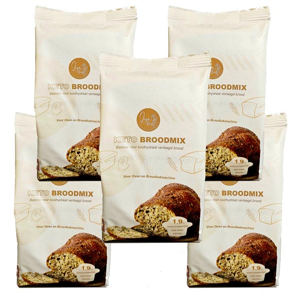 Lisa's Bruin brood bakmix