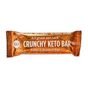 Goodgood Crunchy Keto reep Salted Caramel van 35 gram