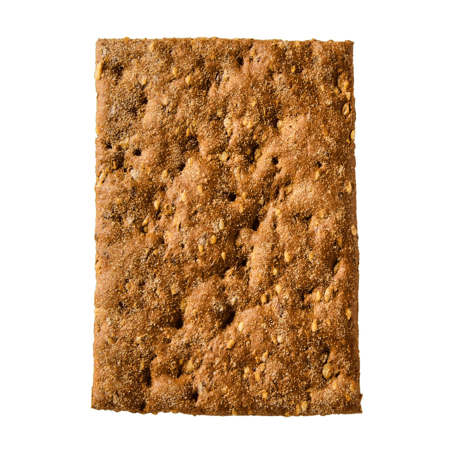 Losse Leev cracker met tomaat en oregano van dichtbij, krokant en luchtig