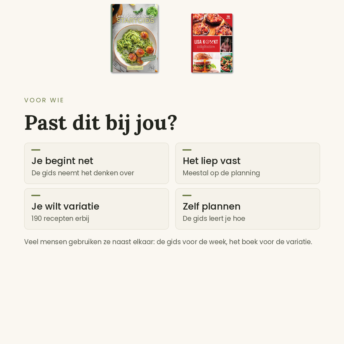 Startgids plus deel 1: voor wie is dit pakket