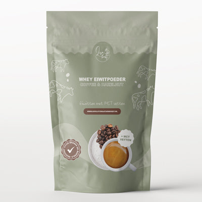 Whey Eiwitpoeder Coffee & Hazelnut