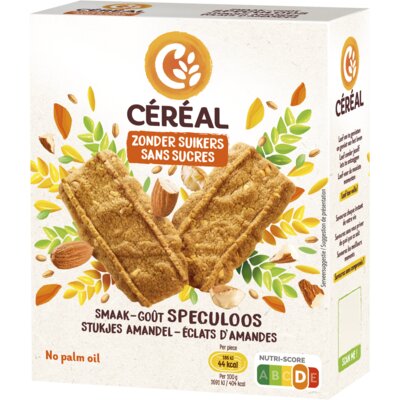 Speculoos met stukjes amandel