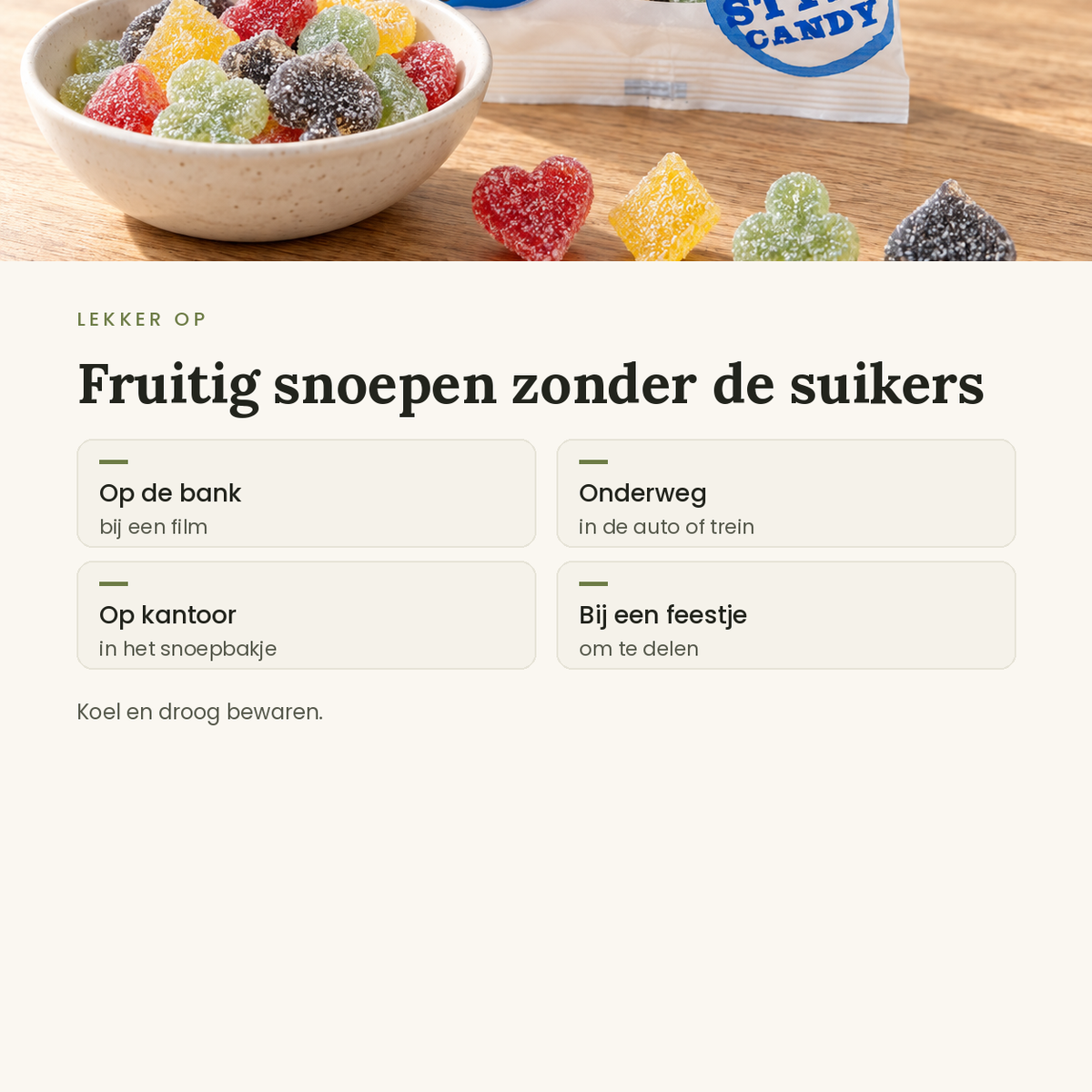 Pokerfruit gums toepassingen