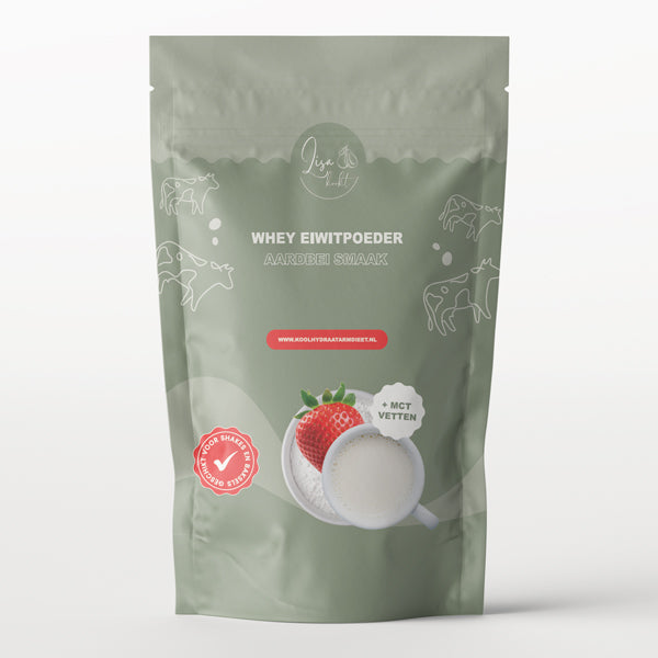 Whey Eiwitpoeder Aardbei