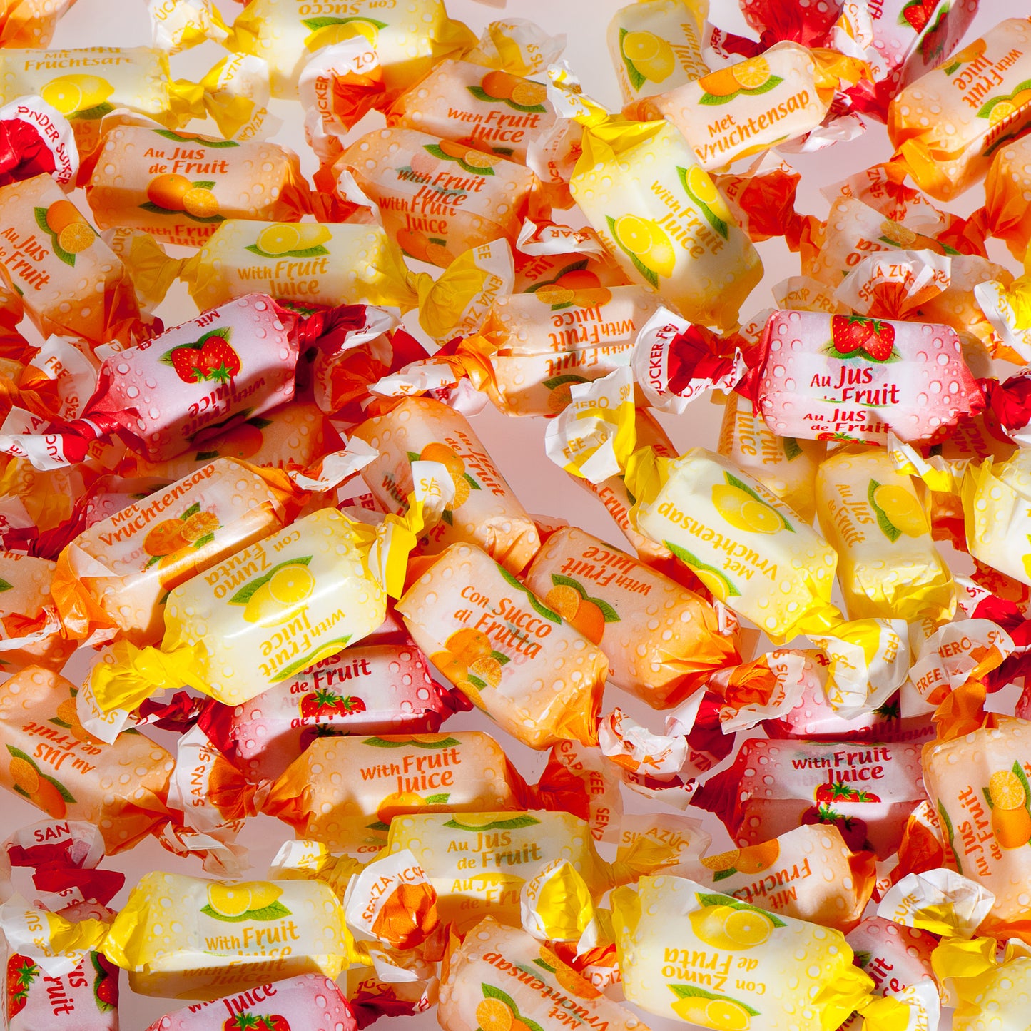 Fruitjuice toffees