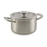 ALLURE downdraft kookpan 18 cm RVS 5ply