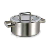 ROYAL kookpan 18 cm met glasdeksel