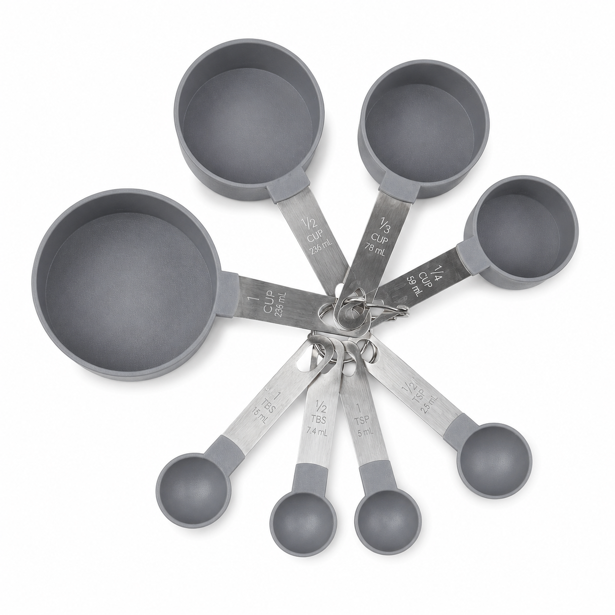 8 Maatschepjes (Measuring Spoons)