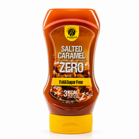 Lisa Kookt salted caramel saus Rabeko fles van 350 ml