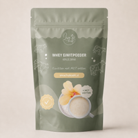 Lisa's whey eiwitpoeder vanille, zak van 300 gram