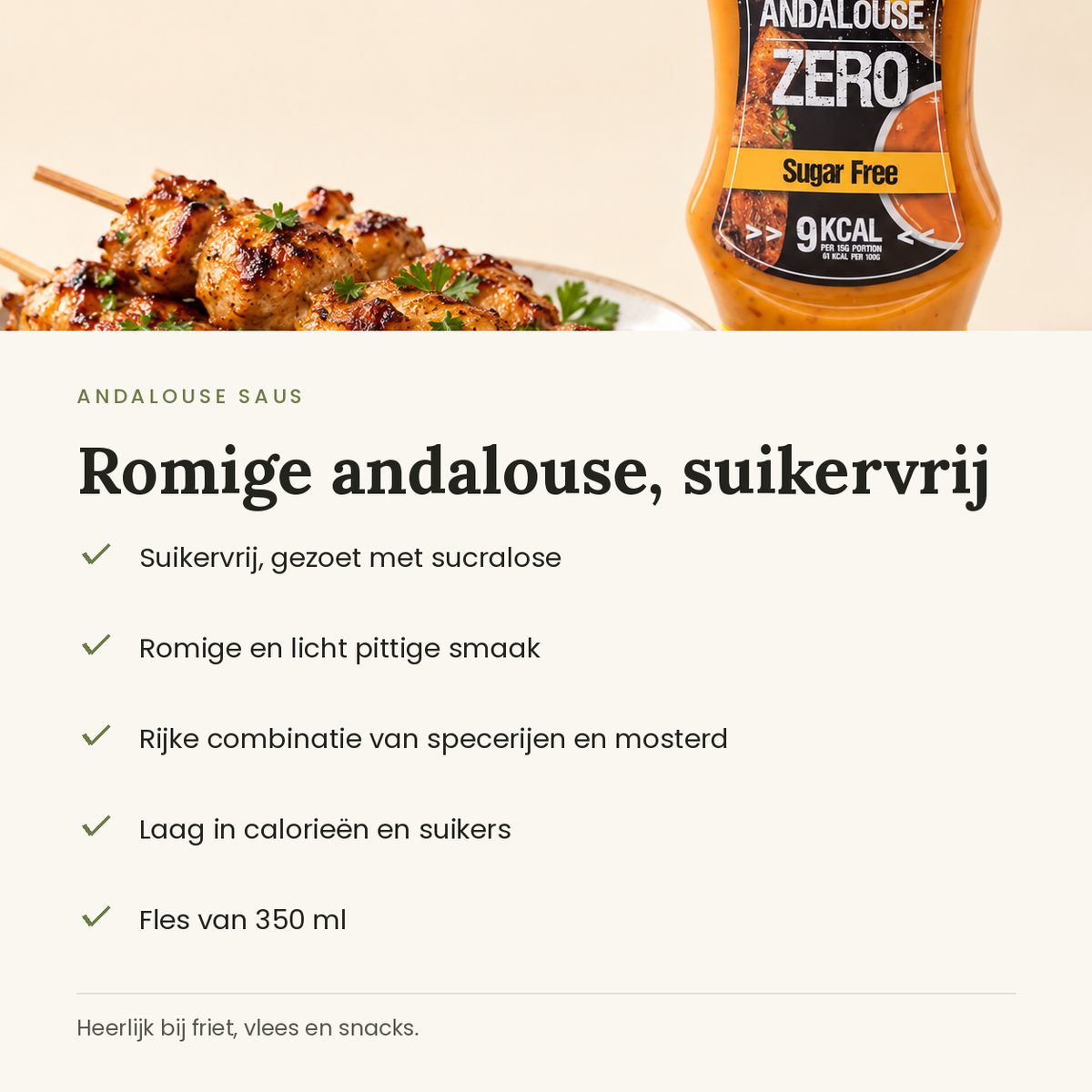 Andalouse saus kenmerken