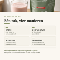Toepassingen van whey eiwitpoeder aardbei