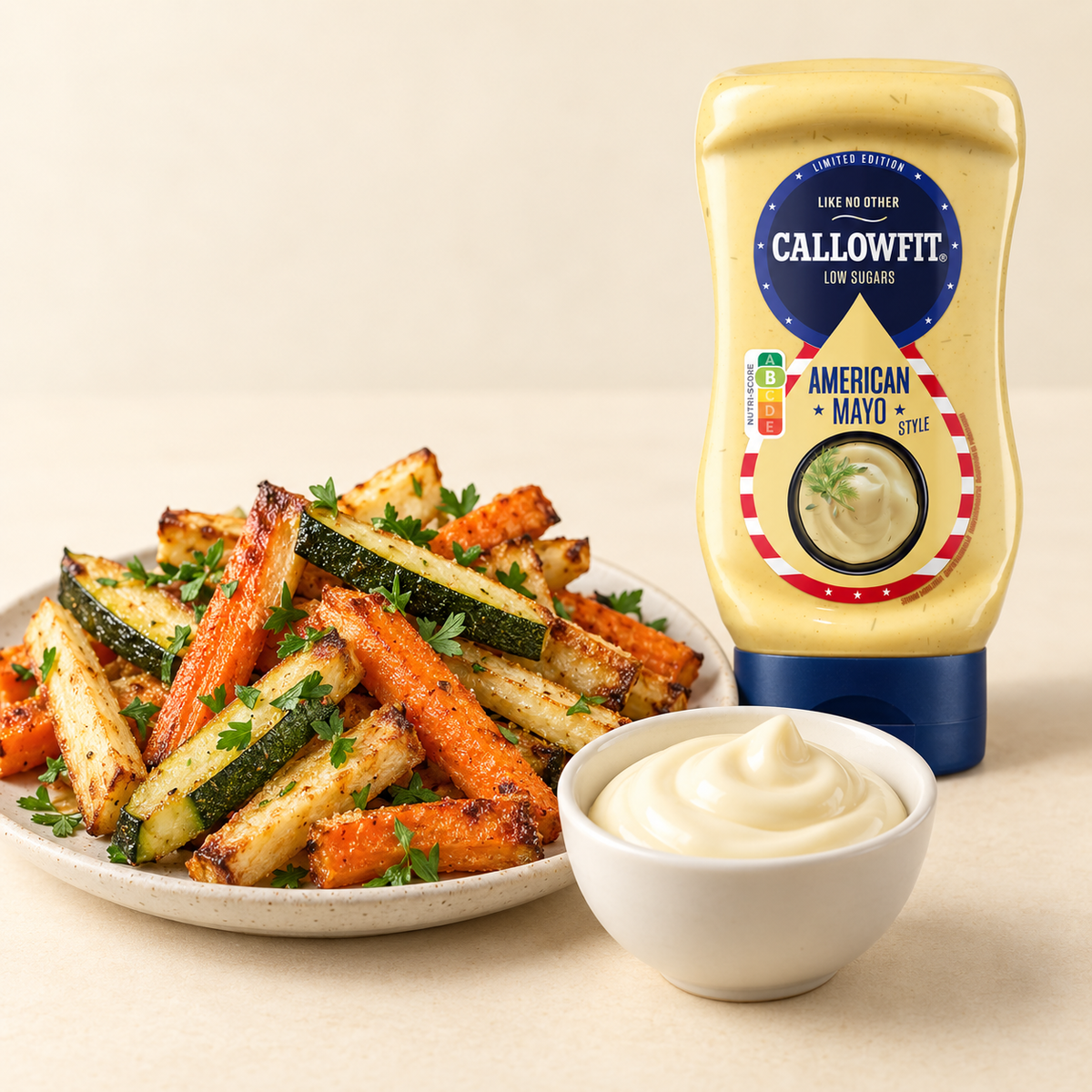American Mayo met groentefriet