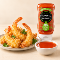 Sweet chili saus met garnalen