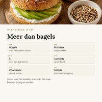 Bagel kruiden toepassingen