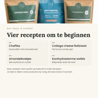 Vier recepten die je met het bakpakket maakt