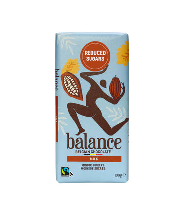 Balance melkchocoladereep zonder toegevoegde suikers