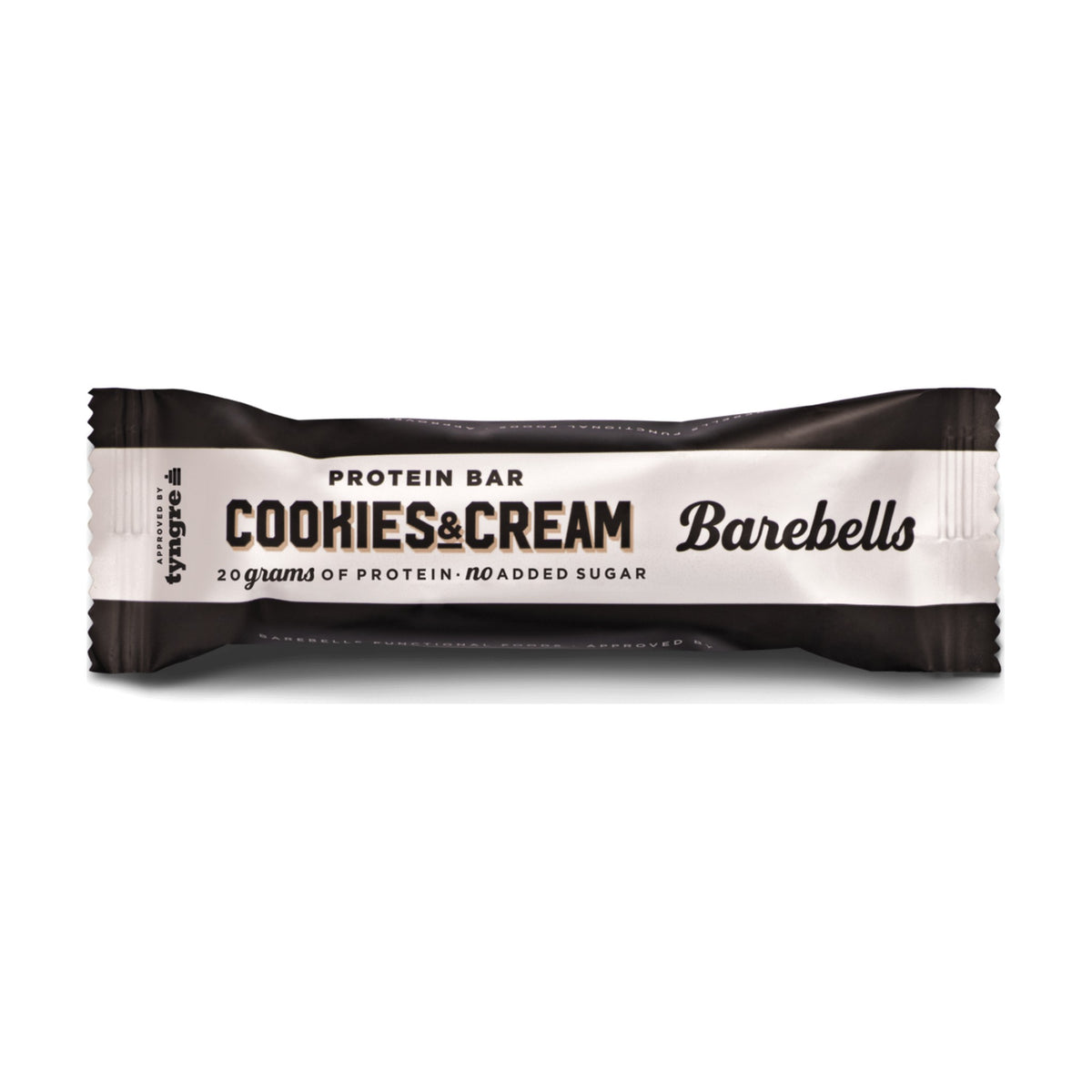 Barebells eiwitreep Cookies & Cream, 55 gram, 20 gram eiwit per reep