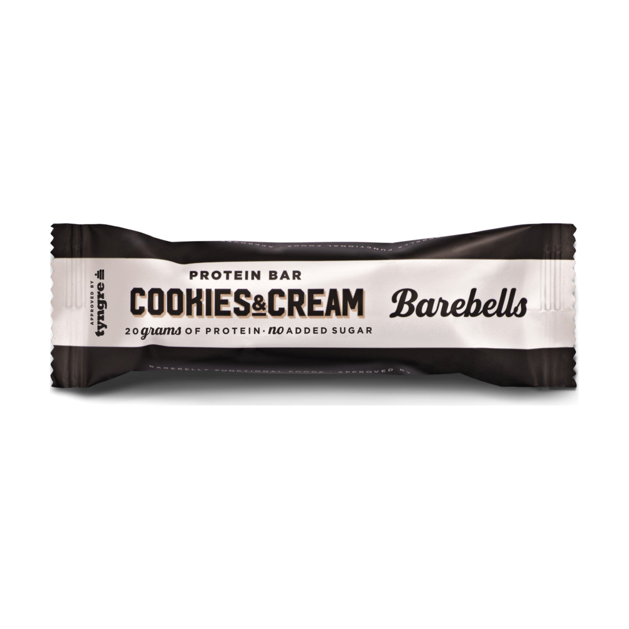 Barebells eiwitreep Cookies & Cream, 55 gram, 20 gram eiwit per reep
