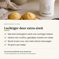 Voordelen bakpoeder extra Lisa Kookt
