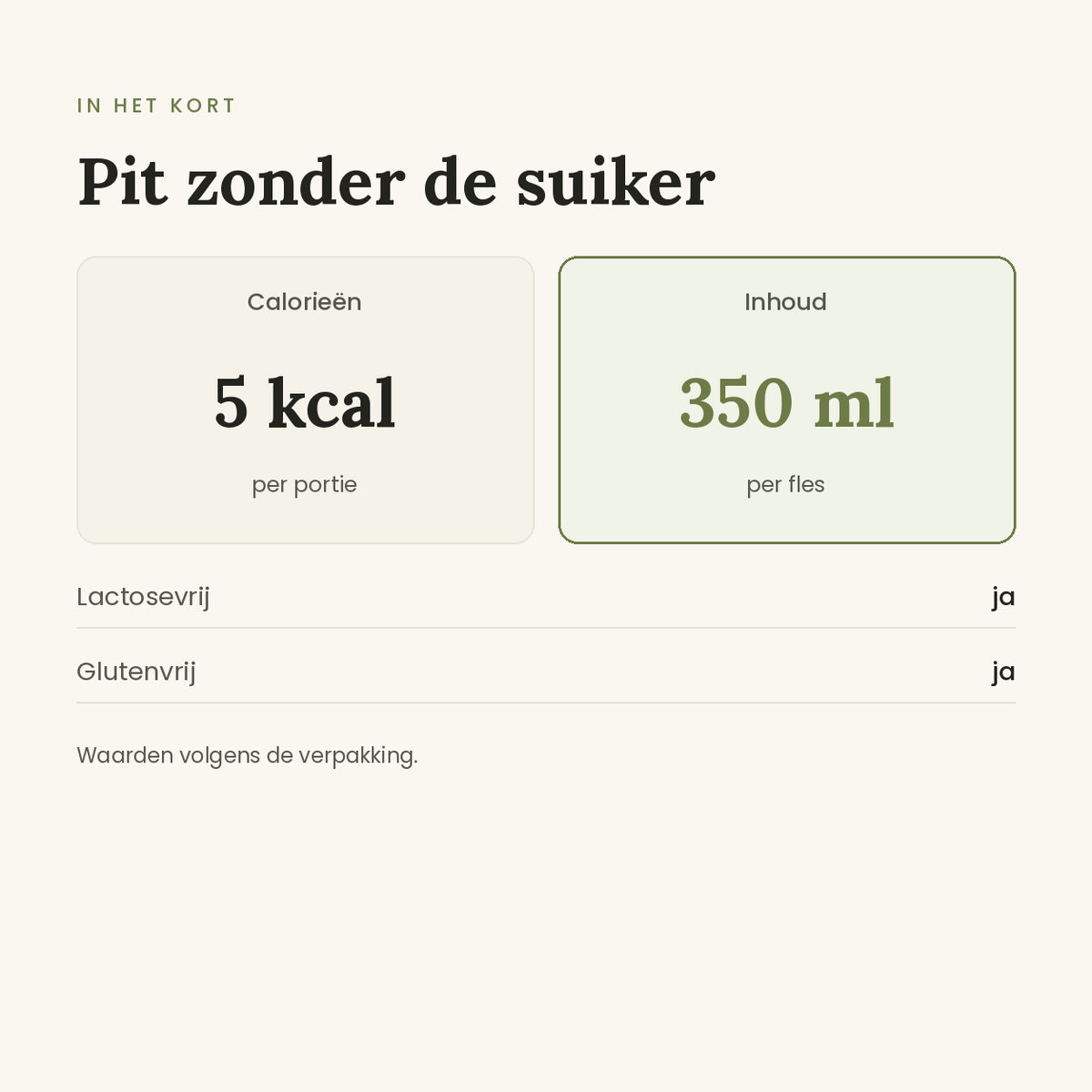 Sriracha saus vergelijking