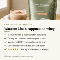 Waarom Lisa's cappuccino whey: voordelen op een rij