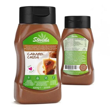 Lisa Kookt Steviala Caramel Crush karamelsaus knijpfles 420 gram