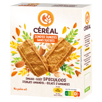 Speculoos met stukjes amandel
