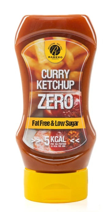 Lisa Kookt curry ketchup Rabeko fles van 350 ml