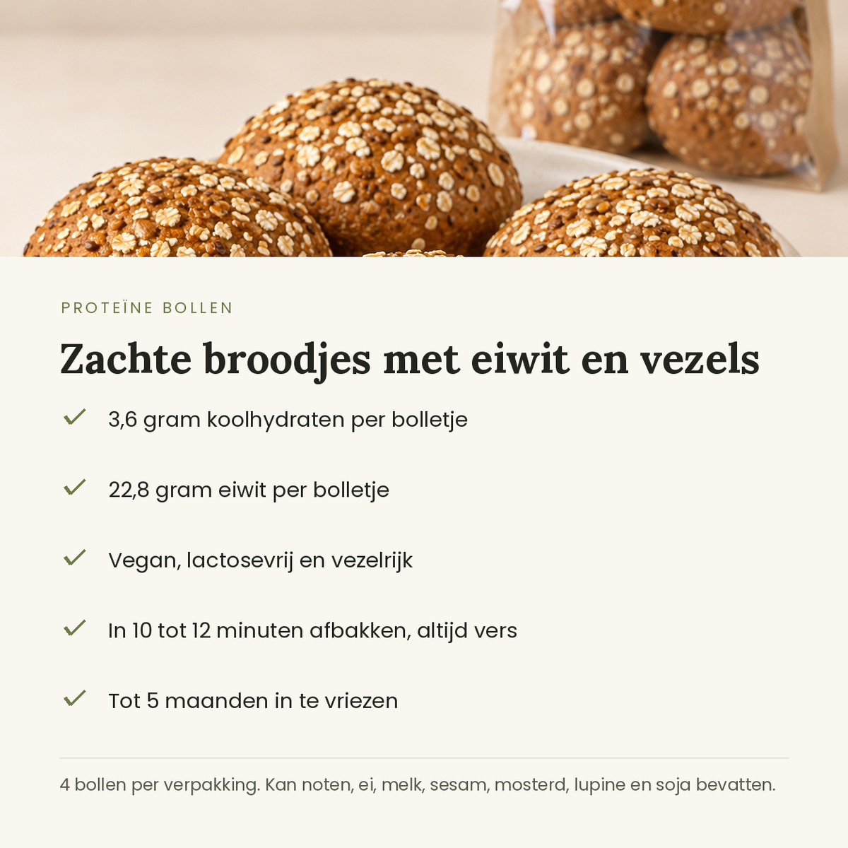 Proteïne bollen kenmerken