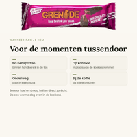 Grenade Dark Choco Raspberry wanneer