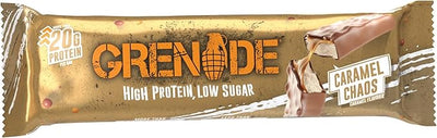 Grenade eiwitreep Caramel Chaos