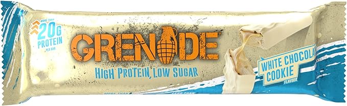 Grenade eiwitreep White Choco Cookie