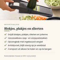 Voordelen van de groentesnijder