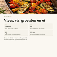 Cooking spray Italian herbs toepassingen