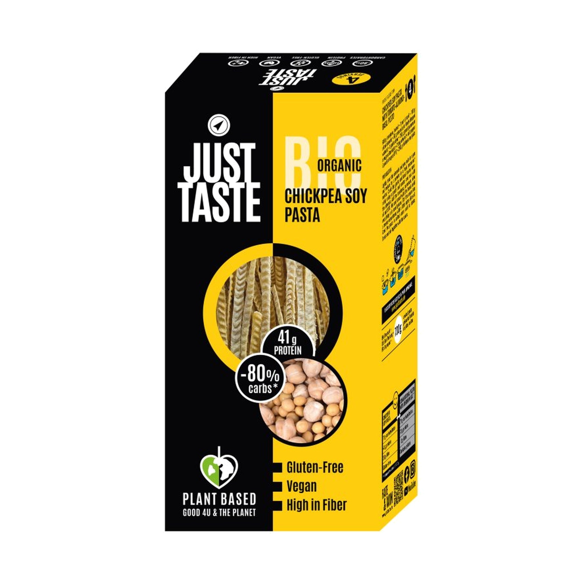 JustTaste Kikkererwten pasta