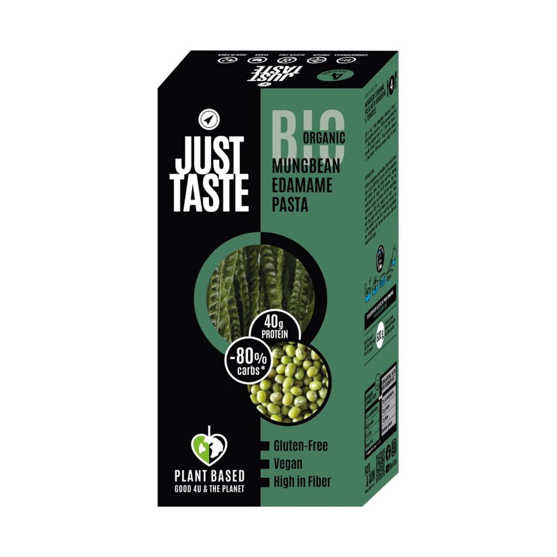 JustTaste Mungbean Edamame pasta