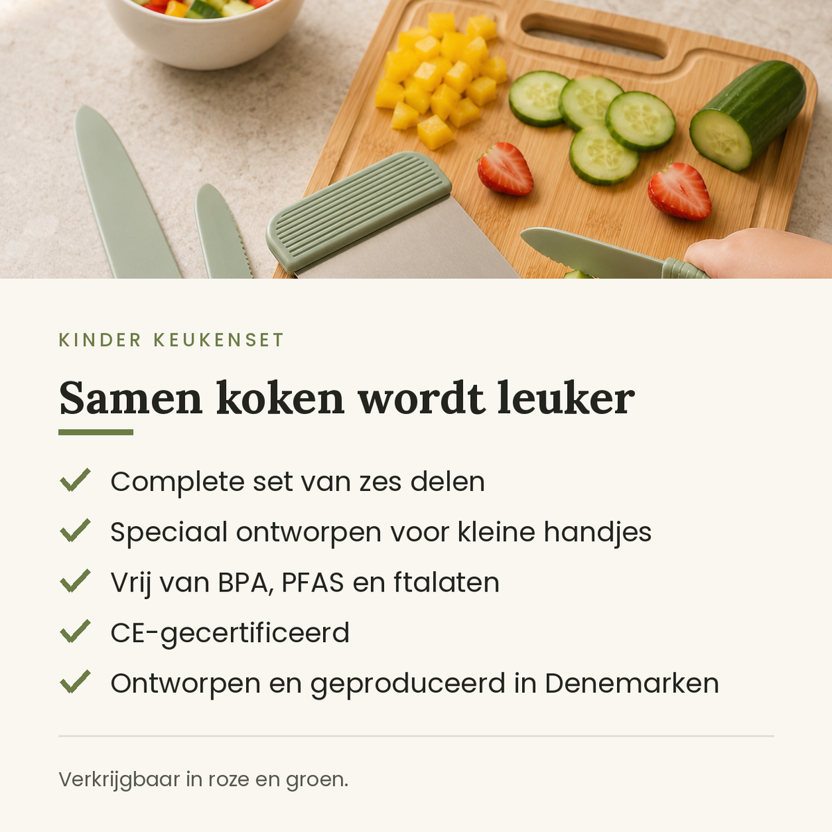 Voordelen van de kinderkeukenset