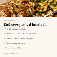 Knoflooksaus voordelen