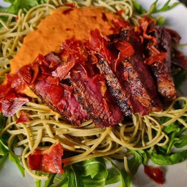Edamame pasta