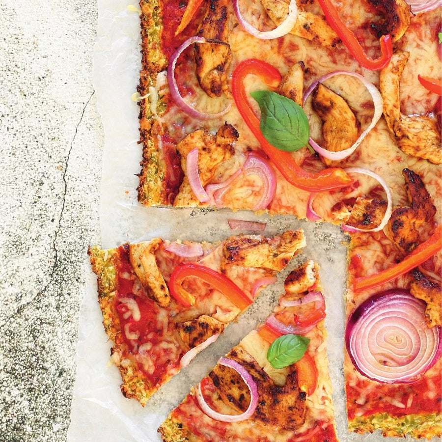 Broccoli Tex Mex plaatpizza