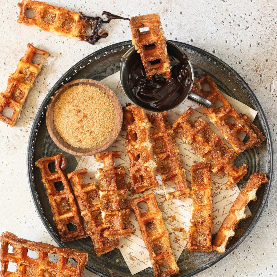 Churro wafels