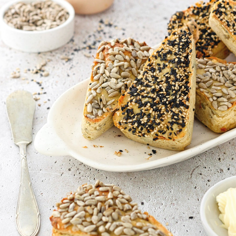 Mediterrane triangel broodjes