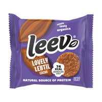 To go zakje Leev Linzenwafels Cacao van 20 gram met twee wafels