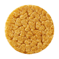 Losse linzenwafel met paprikasmaak van Leev van bovenaf gefotografeerd