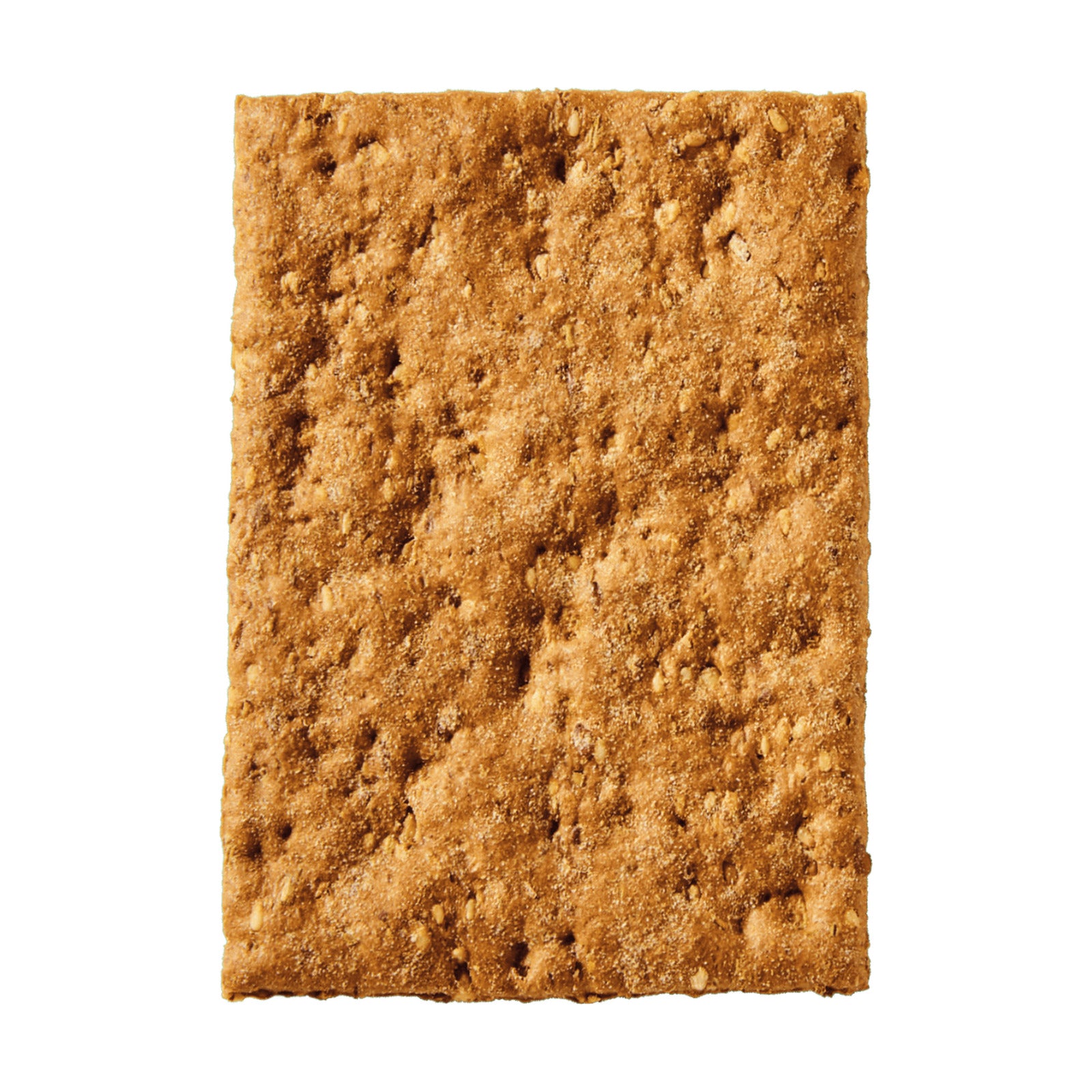 Losse Leev cracker met rozemarijn van dichtbij, zichtbare kruiden en zaden