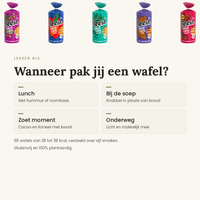 Leev linzenwafels proefpakket: wanneer pak je een wafel