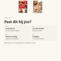 Kook & Bak duo: voor wie is dit duo