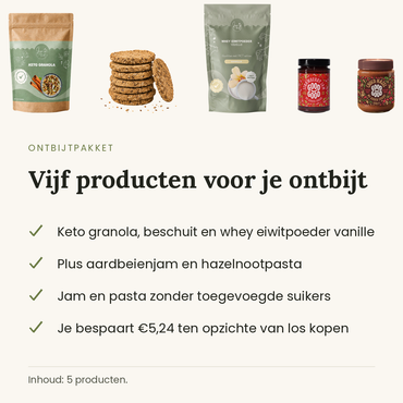 Ontbijtpakket: vijf producten voor je ontbijt